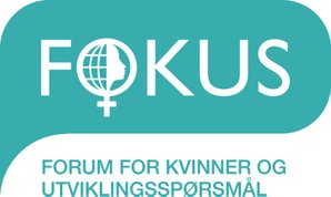 Logoen til Fokus, forum for kvinner og utviklingsspørsmål