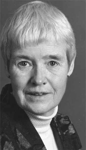 Portrett av kvinne.
