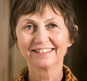 Portrett av kvinne.