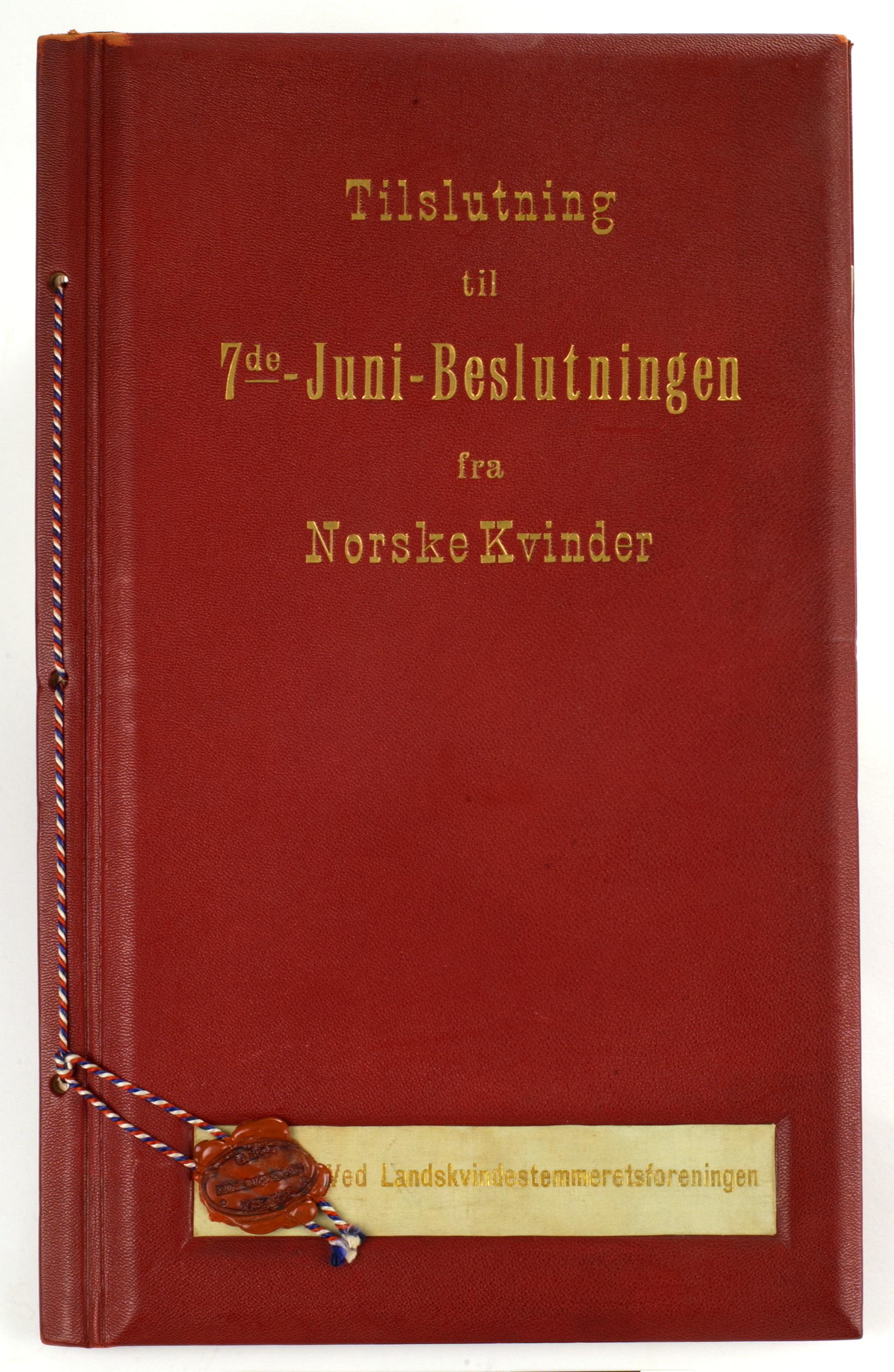 Bilde av rød bok